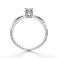 Złoty pierścionek 585 z diamentem białe złoto SBPZ_028